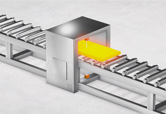 Thickness measurement in steel production Thickness measurement in steel production